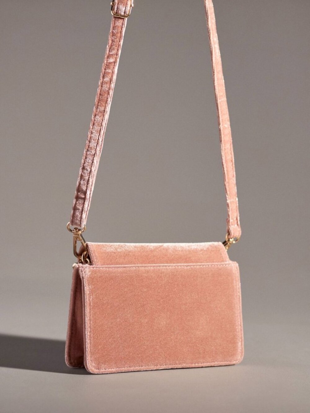 Anthropologie Velvet Crossbody Wallet - Picture 4 of 10